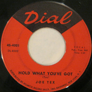 Joe Tex ‎– Hold What You've Got