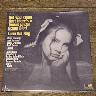 Lana Del Rey – Did You Know That There's A Tunnel Under Ocean Blvd 2LP 12" (Прайс 39881)