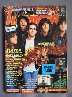 METAL HAMMER Англия №1 Декабрь 31 1987 журнал с плакатами отличное состояние