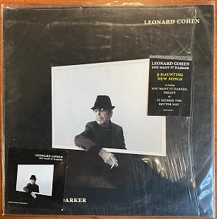 Leonard Cohen – You Want It Darker 2016, Original, US, 1st, Black vinyl