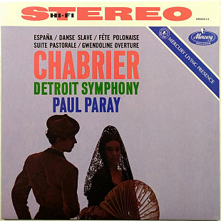 Chabrier, Detroit Symphony, Paul Paray – España / Danse Slave / Fête Polonaise / Suite Pastorale / G