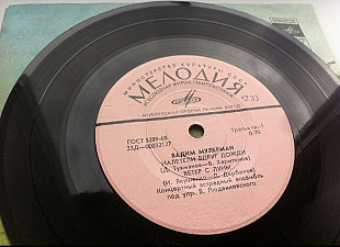 Вадим Мулерман - Налетели Вдруг Дожди Ансамбль п / у В. Людвиковского (7") 1972 ЕХ+