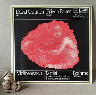 David Oistrach, Frieda Bauer - Tartini / Brahms – Violinsonaten LP