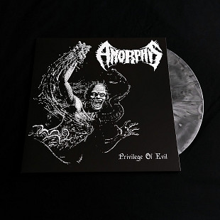 Amorphis - Privilege Of Evil (black and white galaxy merge vinyl)