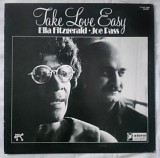 Ella Fitzgerald & Joe Pass – Take Love Easy (1974, Pablo Rec MW2088, Mono, Insert, Japan)