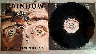 RAINBOW STRAIGHT BETWEEN THE EYES ( POLYDOR POLD 5056 A2/B2 ) 1982 ENGL