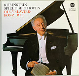 Rubinstein spielt Beethoven – «Die 5 Klavierkonzerte» Box Set 5 LP