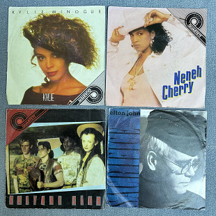 Kylie, Elton John, Neneh Cherry, Culture club, Umberto Tozzi, Fine young cannibals