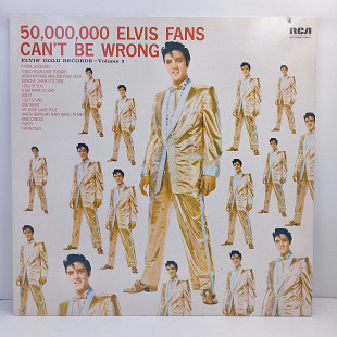 Elvis Presley – 50, 000, 000 Elvis Fans Can't Be Wrong (Elvis' Gold Records, Vol. 2) LP 12" (Прайс 373