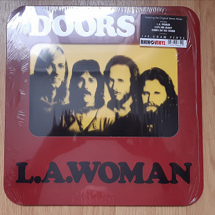 THE DOORS L.A.WOMAN ( RHINO / ELEKTRA 8122-79865-5 ) DIE CUT COVER, SCHRINK, 2009 REISSUE 1971 EU