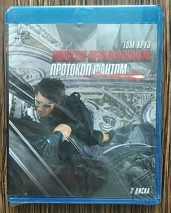 Blu-ray Disc Миссия Невыполнима Протокол Фантом