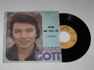 Пластинка Карел Готт / Karel Gott (Чехословакия) ‎– Dívkám / Mám Zlatej Důl / L. Štaidl (Supraphon)