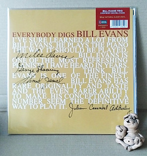 The Bill Evans Trio - Everybody Digs Bill Evans, 180 Gram, Natural Clear Vinyl