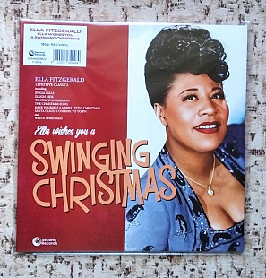 Ella Fitzgerald - Ella Wishes You A Swinging Christmas LP 180 Gram, Red Vinyl Deluxe Edition