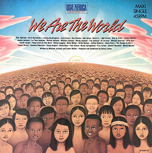 USA Africa - "We Are The World", 12'45RPM Single