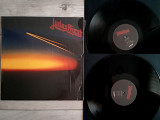 2 BONUS TRACK !!! JUDAS PRIEST POINT OF ENTRY 2 LP ( BACK ON BLACK BOBV 224 LP ) G/F , SCHRINK