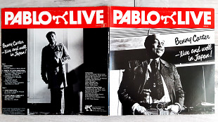 BENNY CARTER LIVE AND WELL IN JAPAN ! ( PABLO 2308-216 ) G/F 1979 CANADA