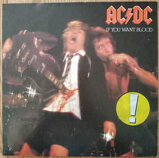 AC DC If You Want Blood EU press lp vinyl