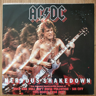 AC DC Nervous Shakedown UK first press vinyl