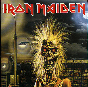 IRON MAIDEN "Iron Maiden" jewel case, enhanced CD