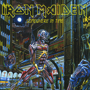 IRON MAIDEN "Somewhere In Time" jewel case, enhanced CD