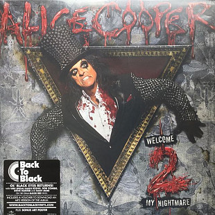 Alice Cooper ‎– Welcome 2 My Nightmare 2 × Vinyl, LP, Album, Blood Red Europe