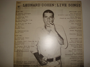 LEONARD COHEN- Live Songs 1973 Netherlands Pop Folk World & Country Folk Rock