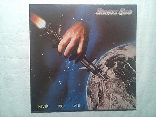 Status Quo 81 "Never Too Late" Germany Vinyl Nm-