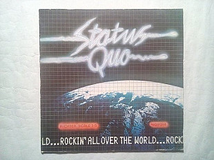 Status Quo 77 "Rockin' All Over The World" Germany Vinyl Ex+