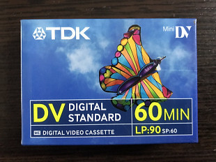 Відеокасета TDK DV 60 запакована Німечіна