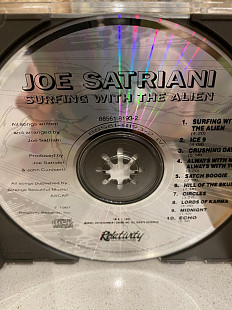 Joe Satriani-87 Surfing With The Alien 1-st Press USA By Nimbus with 1Dot No IFPI Mega Rare Best!