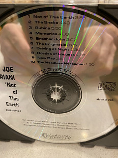 Joe Satriani-86(88) Not Of This Earth 1-st Press of the 2nd Issue USA By Nimbus with 1Dot No IFPI