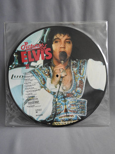 Elvis Presley Pictures Of Elvis II LP Denmark пластинка 1984 M Picture Disc