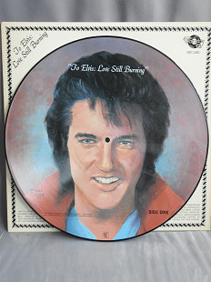 Various *To Elvis: Love Still Burning* LP USA пластинка 1978 M Picture Disc