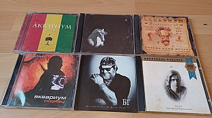 Аквариум лот 6 cd