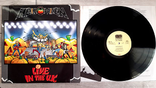 HELLOWEEN LIVE IN THE UK ( EMI / NOISE1C064-792371 1 A1/B1 ) 1989 EEC