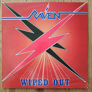 Raven Wiped Out UK first press lp vinyl