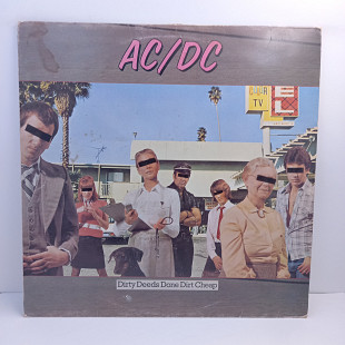 AC/DC – Dirty Deeds Done Dirt Cheap LP 12" (Прайс 44366)