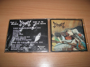 MAYHEM - The Dawn Of The Black Hearts (Warhammer Records, USA) Burzum