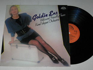 Пластинка Goldie Ens, Karel Vágner Orchestra – Welcome Friendly Faces (Supraphon, 1990) ламинат (Ех)