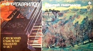 Андрей Гаврилов - 2 пластинки