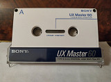 Коллекционная Аудио Кассета =SONY UX Master 60=///(Сeramic Composite !!!)