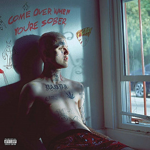 Lil Peep - Come Over When You're Sober, Pt. 1 & Pt. 2 (Neon Pink & Black vinyl)