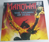 MANOWAR "The Triumph Of Steel" 12"DLP transparent blue vinyl