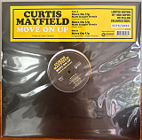 Вінілова платівка Curtis Mayfield – Move On Up (Mark Knight, Original) 12" жовтий