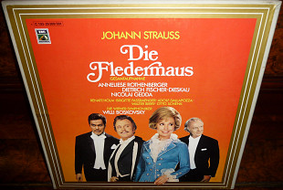 Коллекционный комплект виниловых пластинок [Made in W.Germany] =JOHANN STRAUS= “Die Fledermaus” (2xL