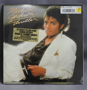 Michael Jackson ‎Thriller 1982 пластинка USA 2 press SEALED re1984