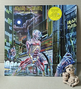 Iron Maiden - Somewhere in Time LP Limited Yellow Vinyl With Tour Lenticular edition