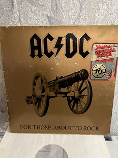 AC/DC”For those about to rock we Salute You”