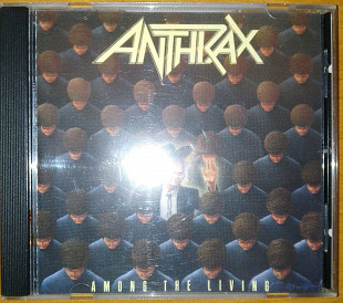 Anthrax – Among the Living (1987) [Island, 842 447-2 / IMCD 186, Repress; Europe]